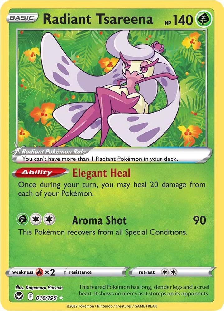 SIT 016/195 Radiant Tsareena