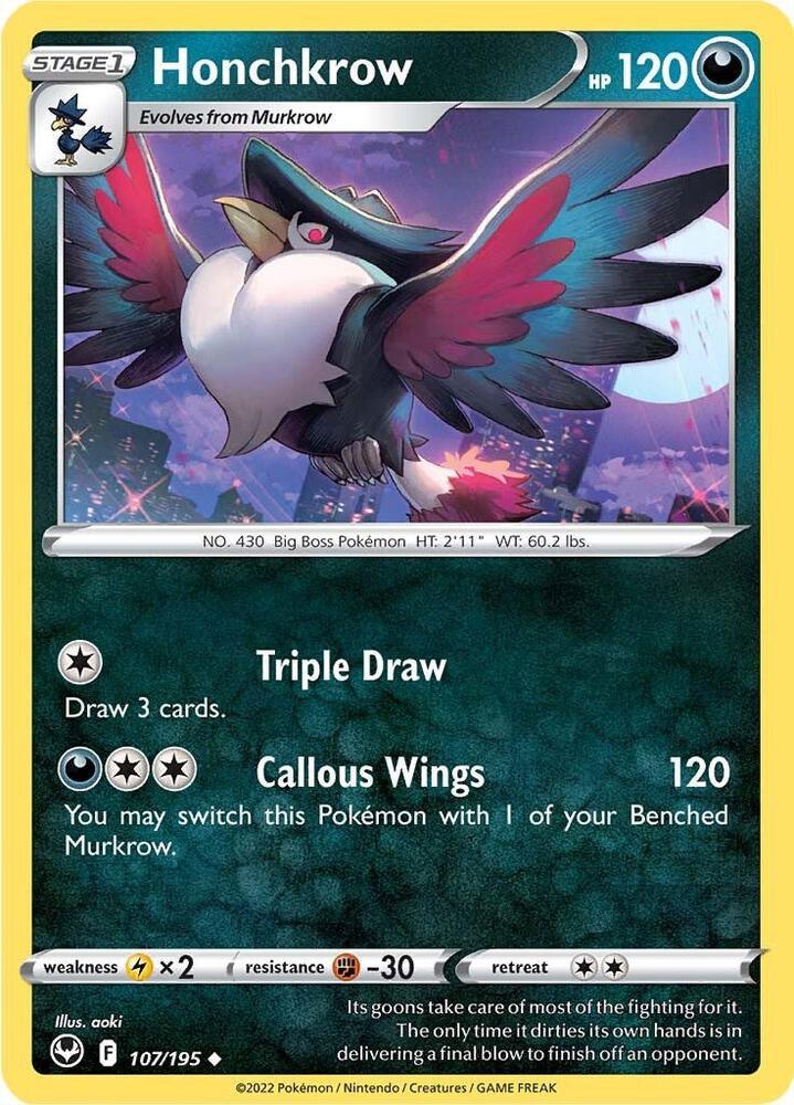 SIT 107/195 Honchkrow U