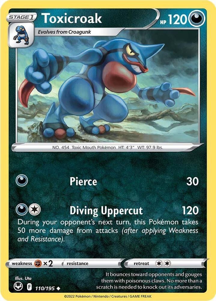 [Reverse Holo] SIT 110/195 Toxicroak U
