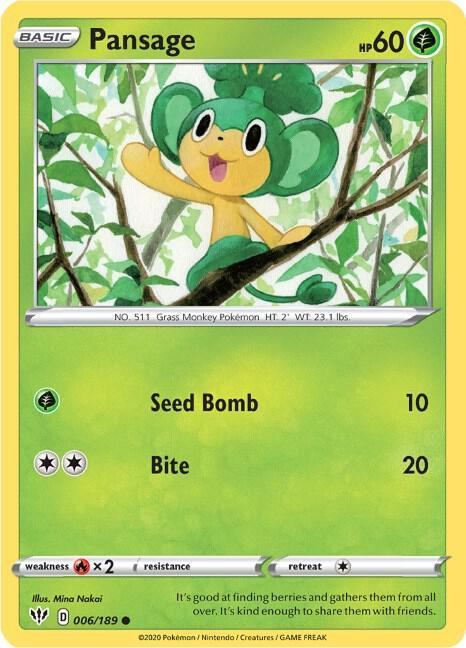 DAA 006/189 Pansage C