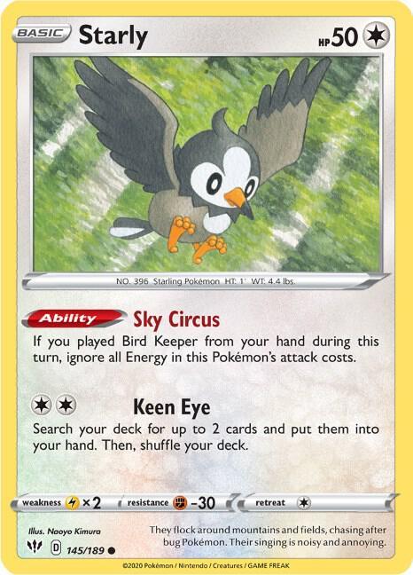 DAA 145/189 Starly C