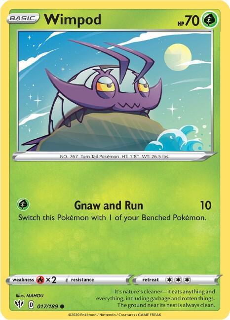[Reverse Holo] DAA 017/189 Wimpod C