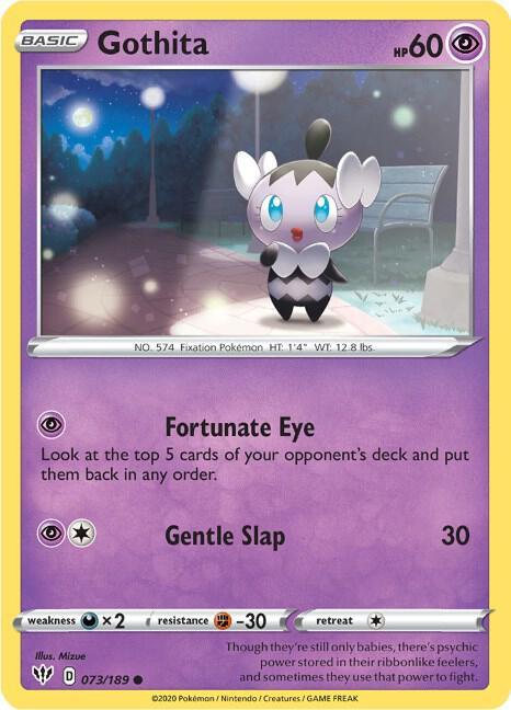 [Reverse Holo] DAA 073/189 Gothita C