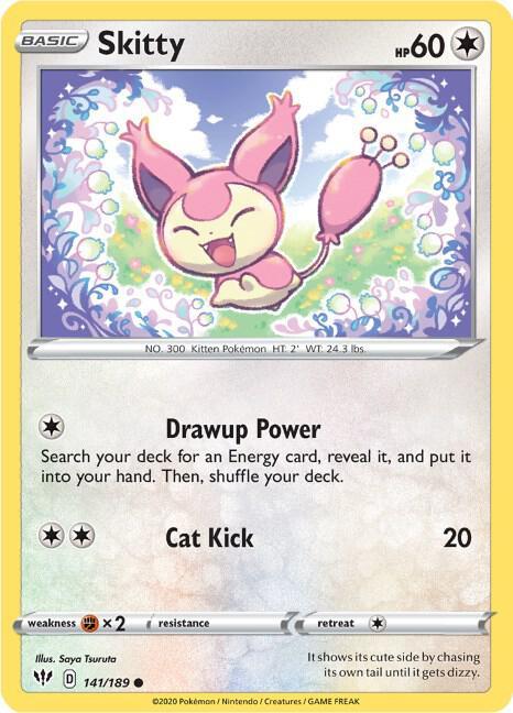 [Reverse Holo] DAA 141/189 Skitty C