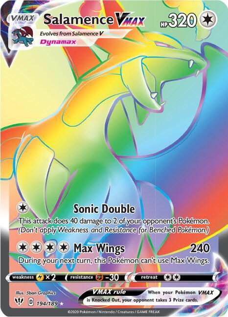 DAA 194/189 Salamence VMAX SR