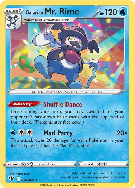 DAA 036/189 Galarian Mr. Rime R