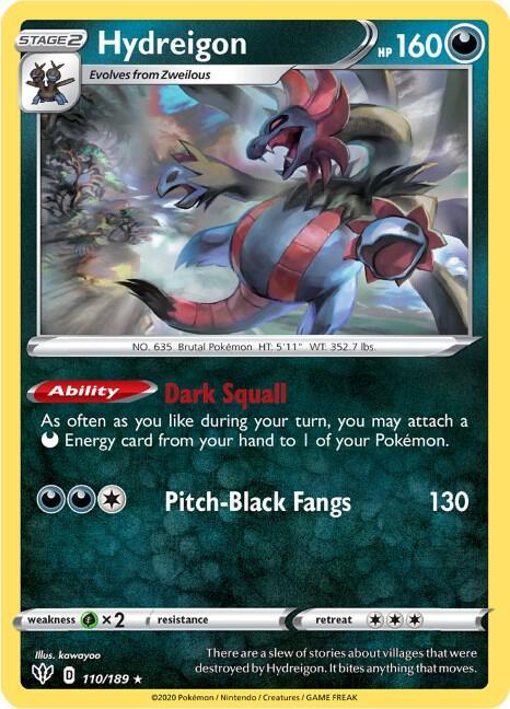 [Reverse Holo] DAA 110/189 Hydreigon R