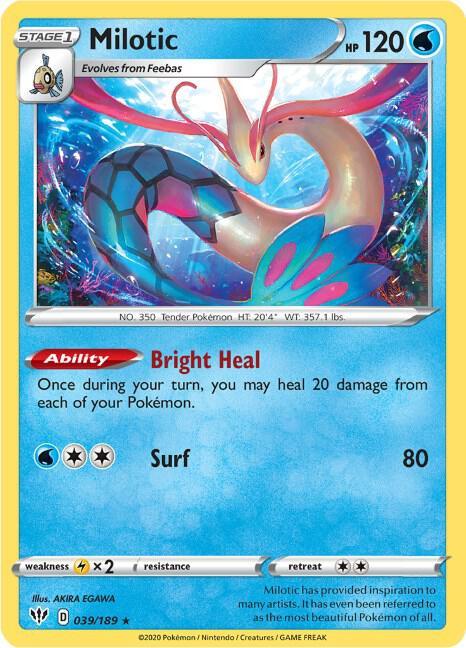 DAA 039/189 Milotic RH