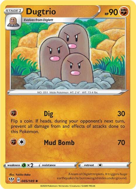 DAA 085/189 Dugtrio U