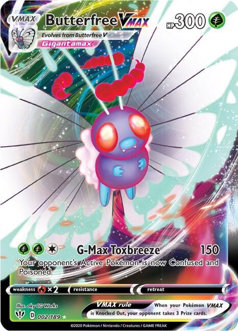 DAA 002/189 Butterfree VMAX SR