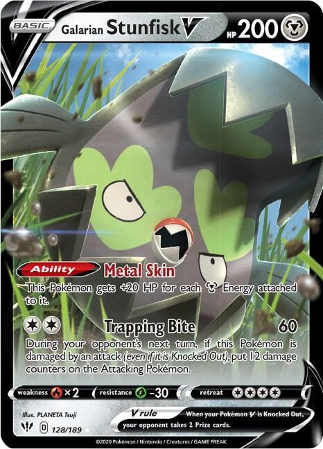 DAA 128/189 Galarian Stunfisk V SR