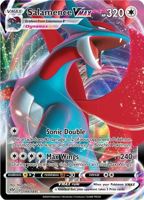 DAA 144/189 Salamence VMAX SR