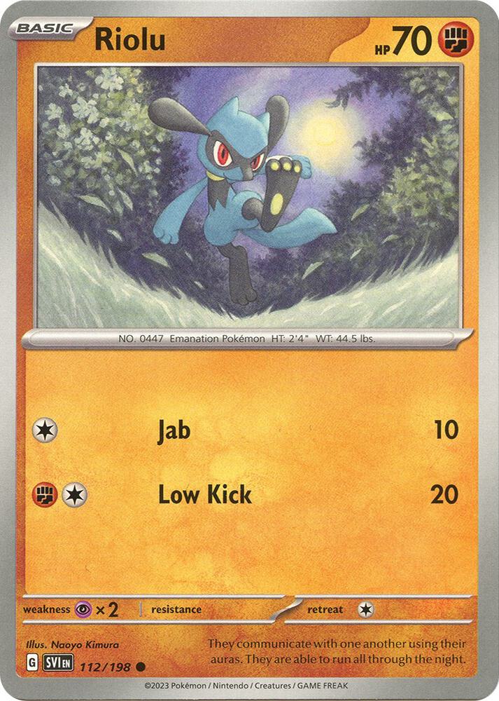 SV1 112/198 Riolu C