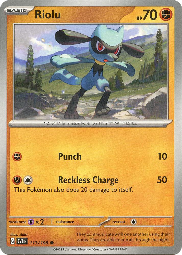 SV1 113/198 Riolu C