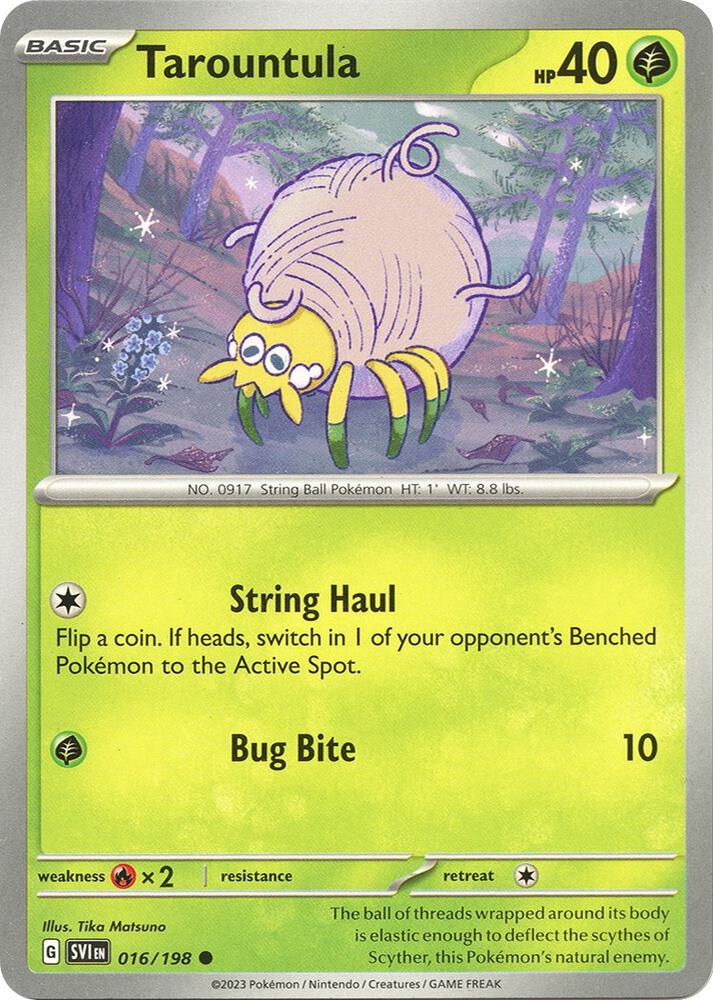 [Reverse Holo] SV1 016/198 Tarountula C