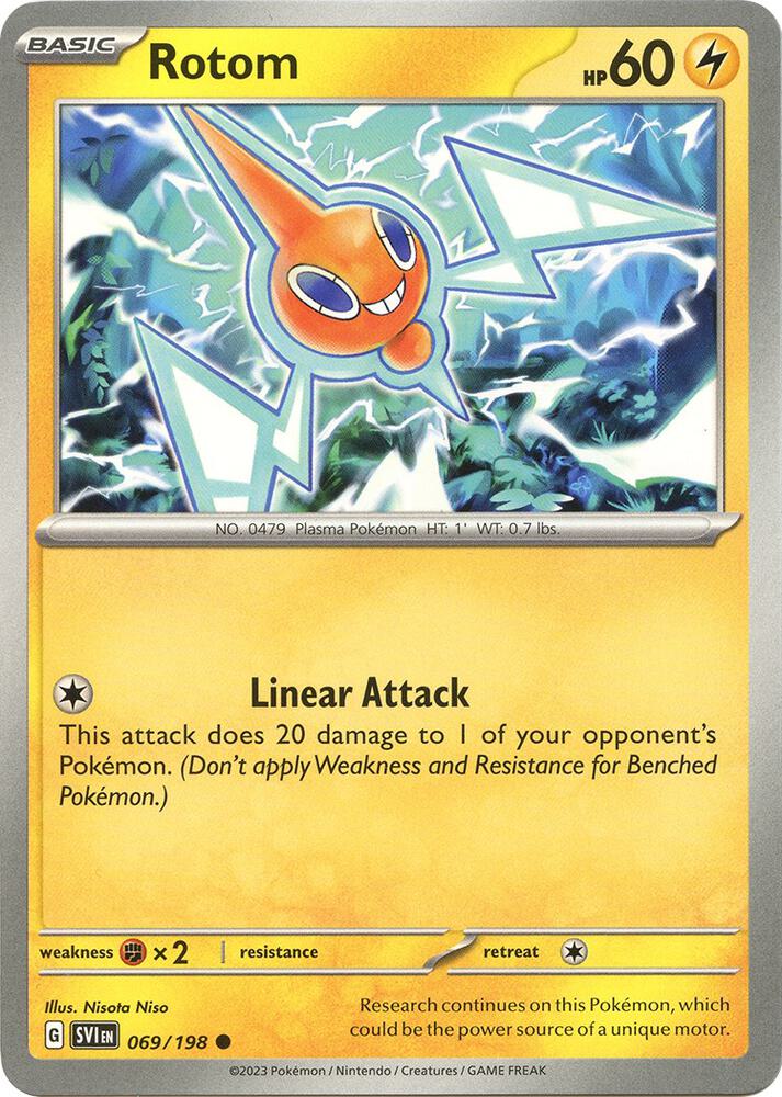 [Reverse Holo] SV1 069/198 Rotom C
