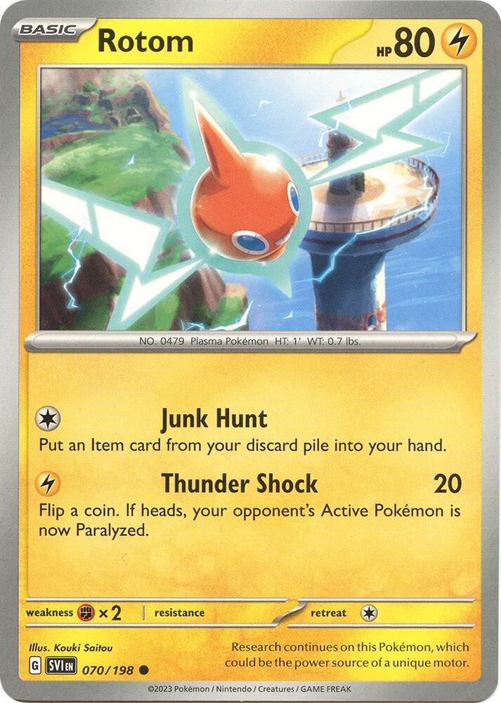 [Reverse Holo] SV1 070/198 Rotom C