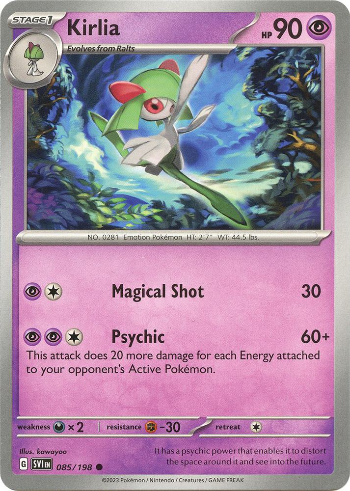 [Reverse Holo] SV1 085/198 Kirlia C