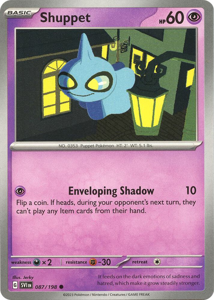[Reverse Holo] SV1 087/198 Shuppet C