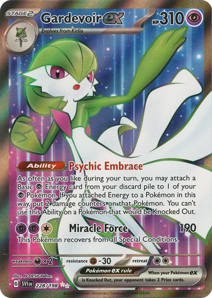 SV1 228/198 Gardevoir ex SR
