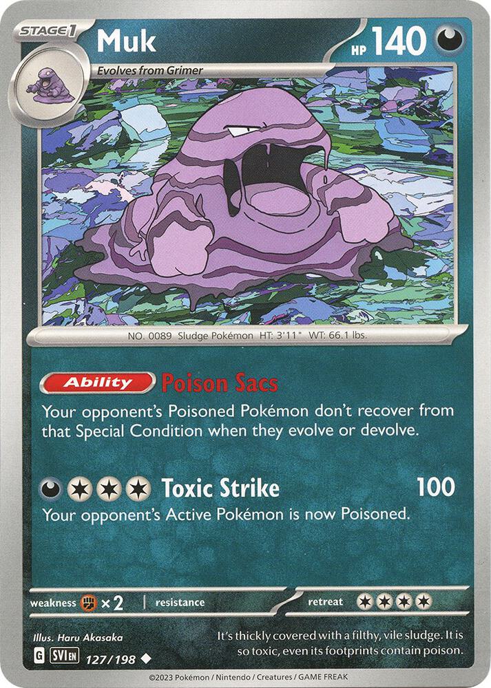 [Reverse Holo] SV1 127/198 Muk U