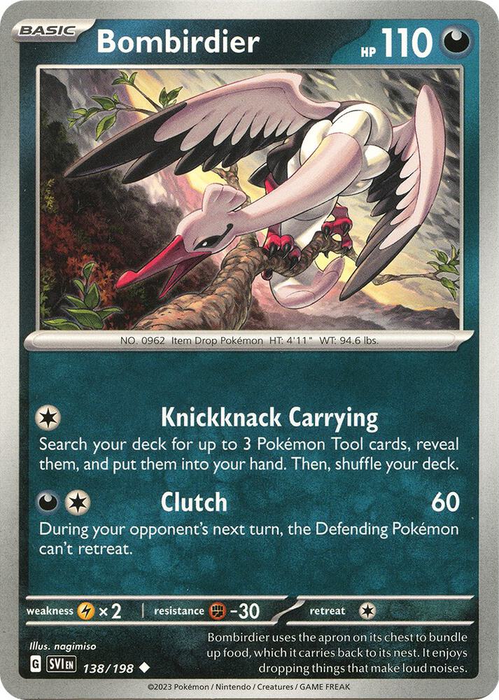 [Reverse Holo] SV1 138/198 Bombirdier U