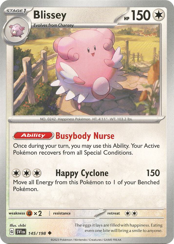 [Reverse Holo] SV1 145/198 Blissey U