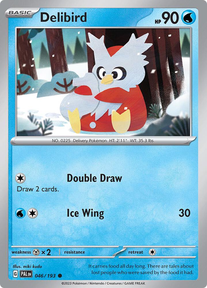 [Reverse Holo] PAL 046/193 Delibird C