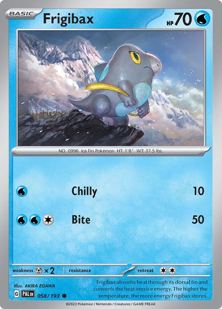 [Reverse Holo] PAL 058/193 Frigibax C