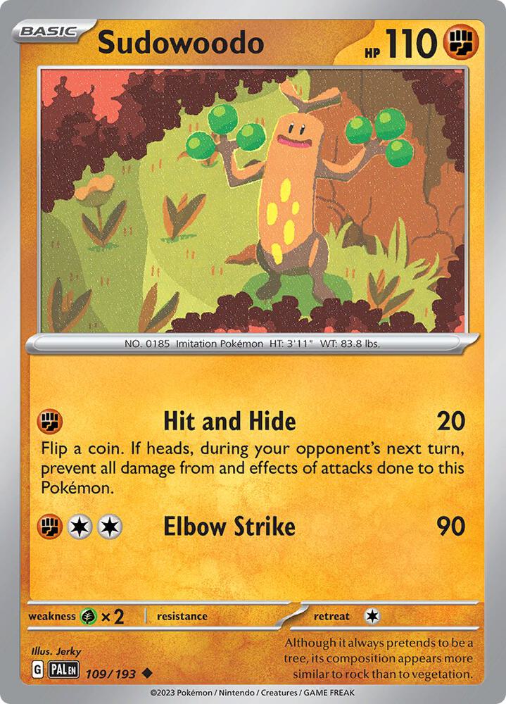 PAL 109/193 Sudowoodo U