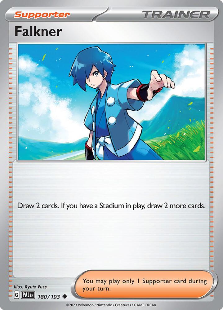[Reverse Holo] PAL 180/193 Falkner U