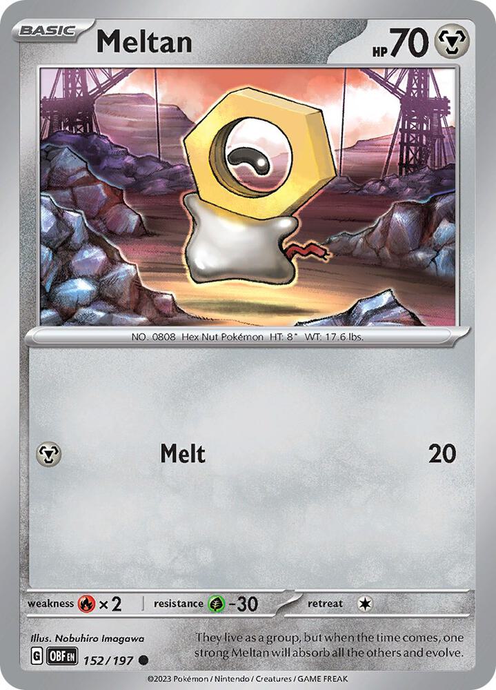 [Reverse Holo] OBF 152/197 Meltan C