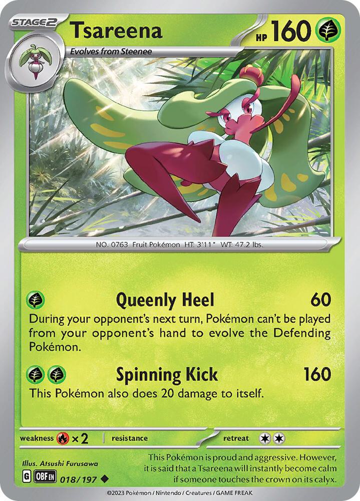 OBF 018/197 Tsareena U