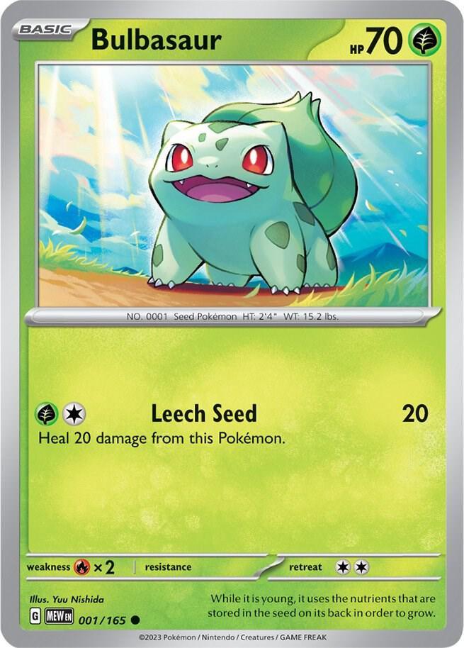 MEW 001/165 Bulbasaur C