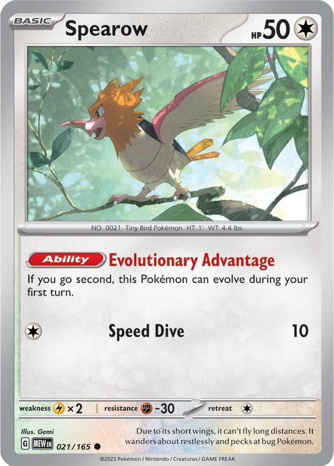 MEW 021/165 Spearow C