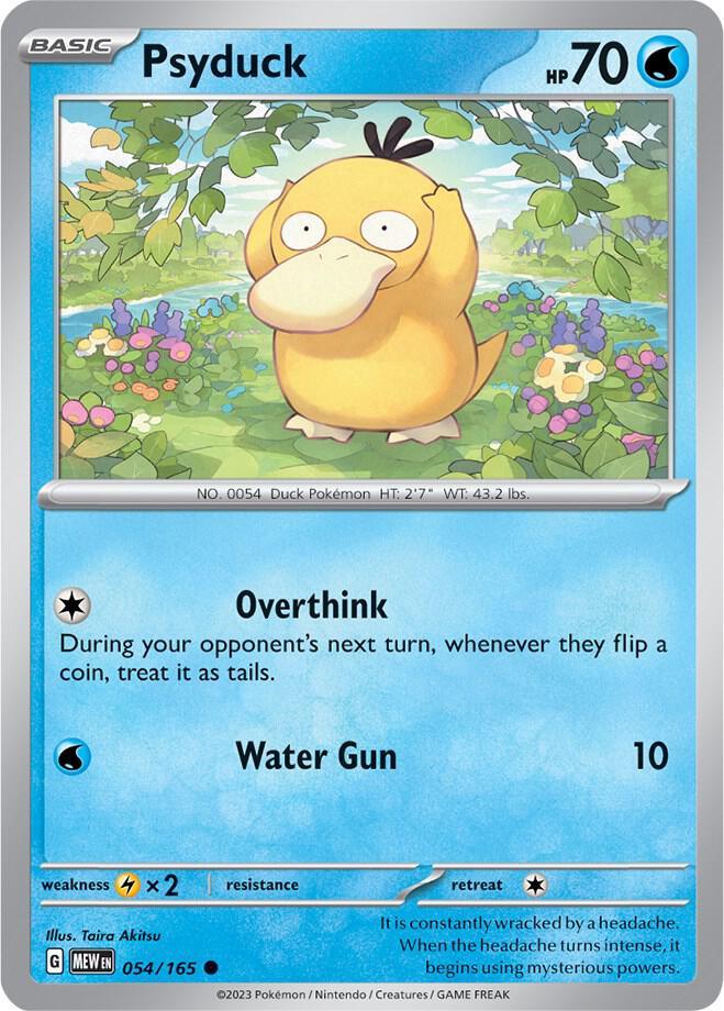 MEW 054/165 Psyduck C