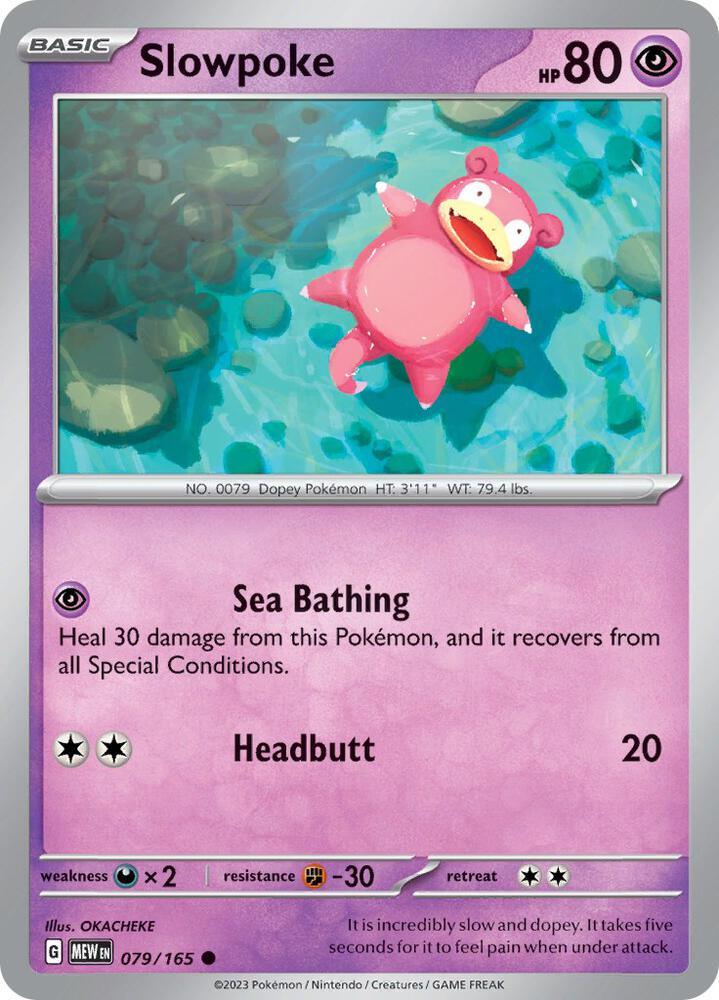 MEW 079/165 Slowpoke C