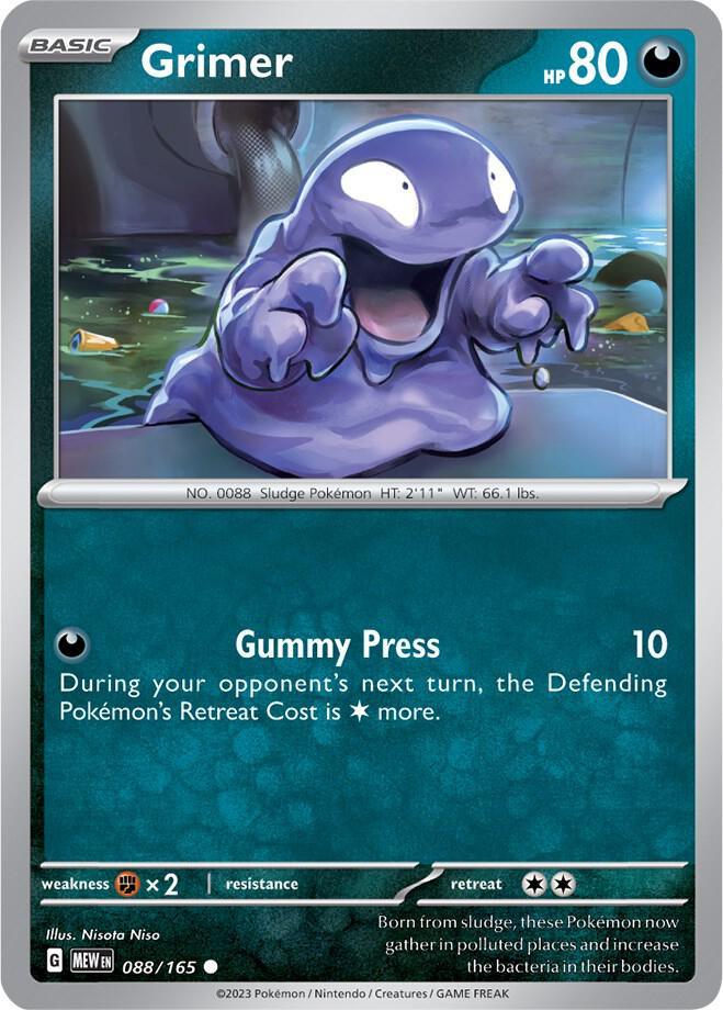 MEW 088/165 Grimer C