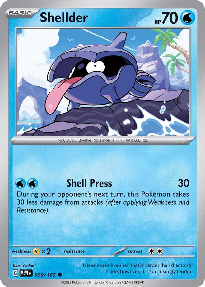MEW 090/165 Shellder C