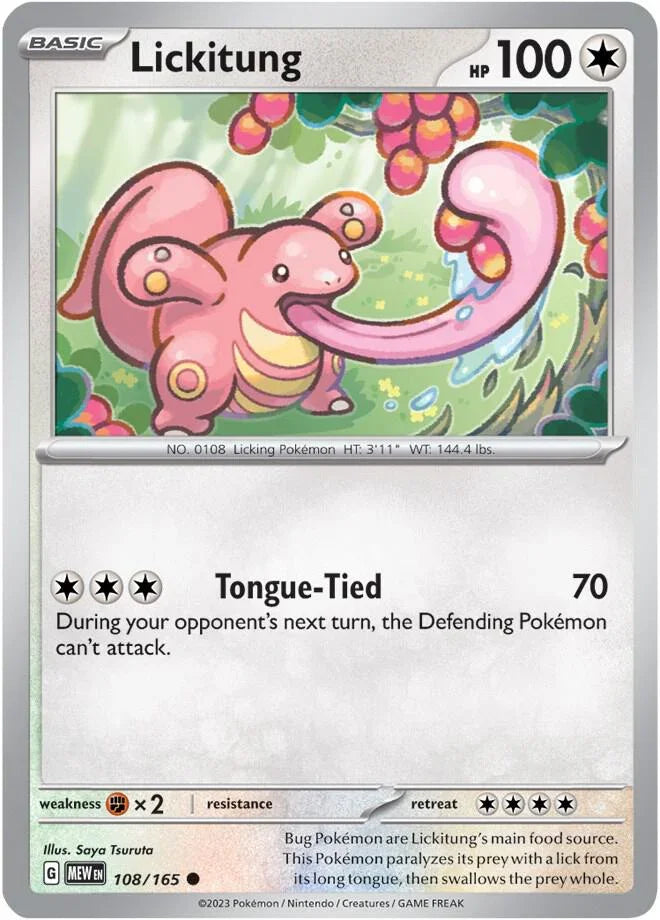 MEW 108/165 Lickitung C