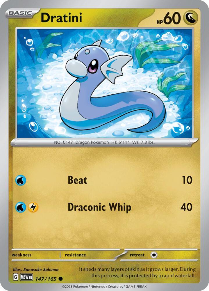 MEW 147/165 Dratini C