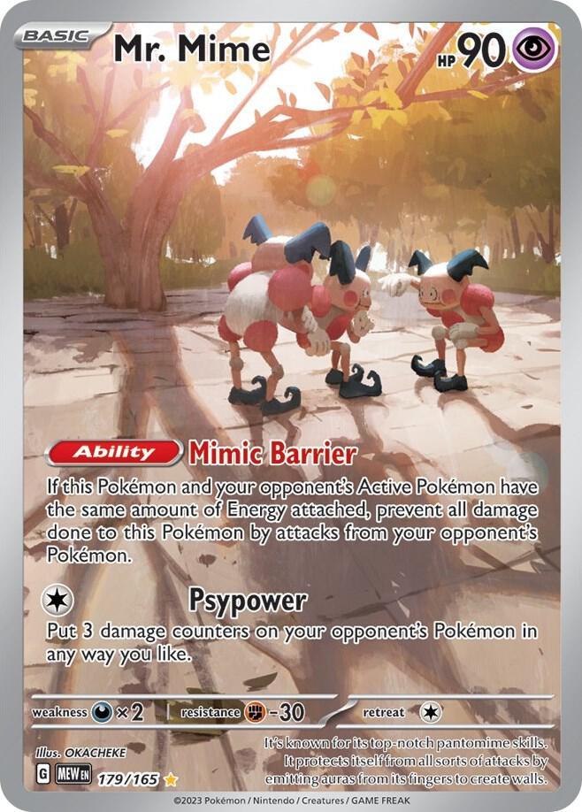 MEW 179/165 Mr. Mime IR