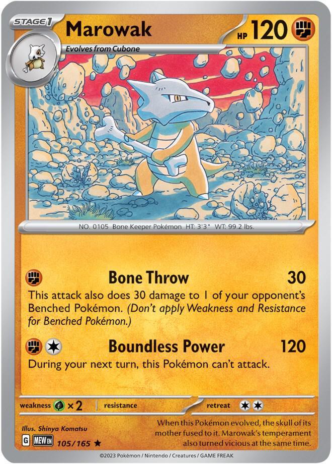 MEW 105/165 Marowak R