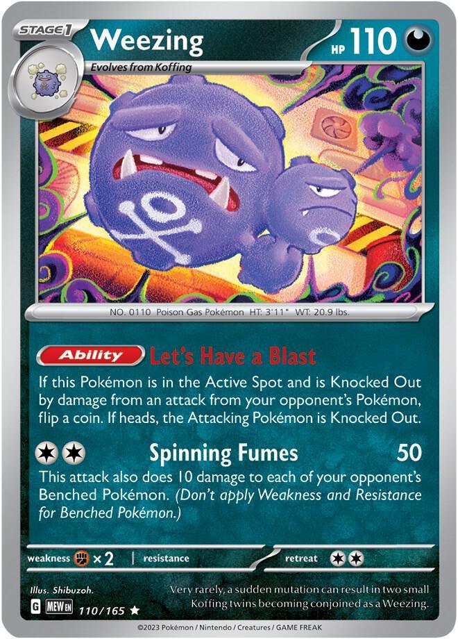 MEW 110/165 Weezing R