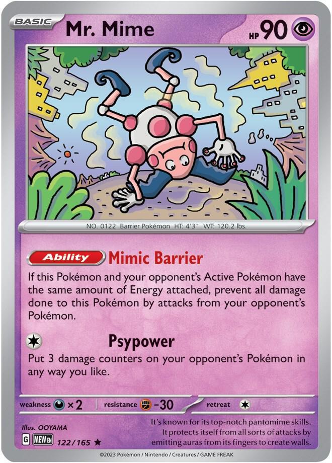MEW 122/165 Mr. Mime R