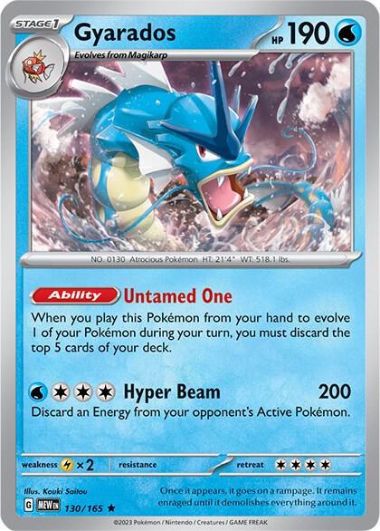 MEW 130/165 Gyarados R