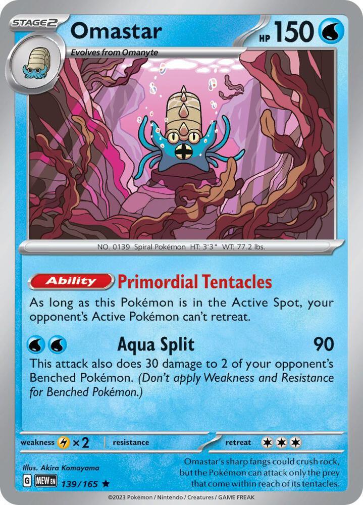 MEW 139/165 Omastar R
