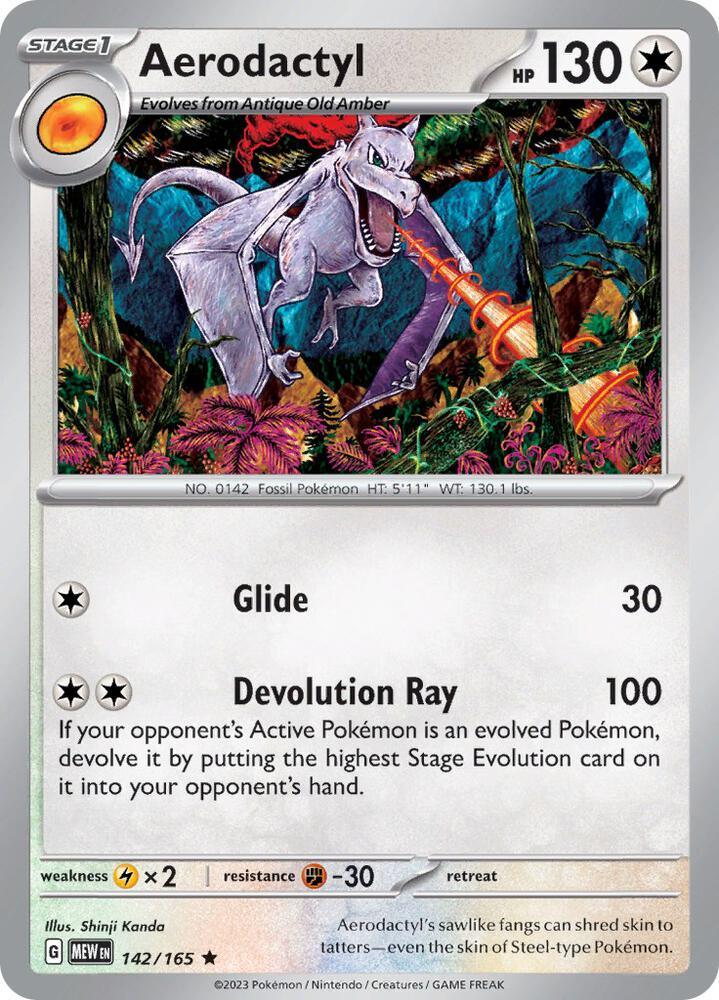 MEW 142/165 Aerodactyl R