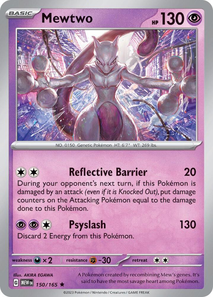 MEW 150/165 Mewtwo R