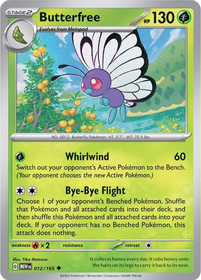 MEW 012/165 Butterfree U